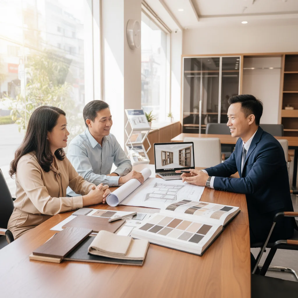 Dịch vụ thiết kế nội thất may đo chuyên nghiệp tại Nội thất Bàng Vũ - Thiết kế theo yêu cầu khách hàng