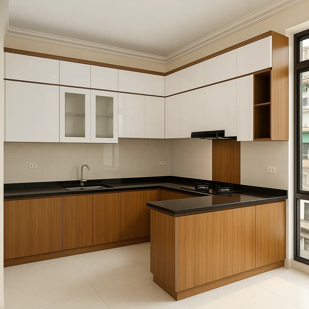 Phòng bếp trước khi thiết kế